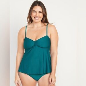 NWT! Genteal Soul Knotted A-Line Tankini Swim Top for Women - Multiple 🌻